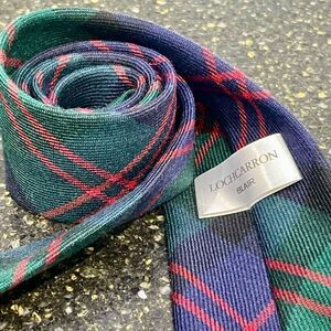 Lochcarron BLAIR Plaid Scottish Wool Tie.